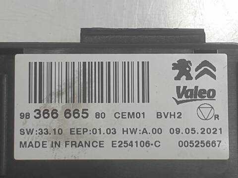 Foto 3ª: Centralita Motor ECU Citroen Jumpy CLUB XL (1995)