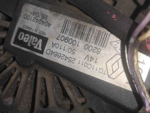 Foto 1ª: Alternador Renault Scenic K9K728 JM) (2004)