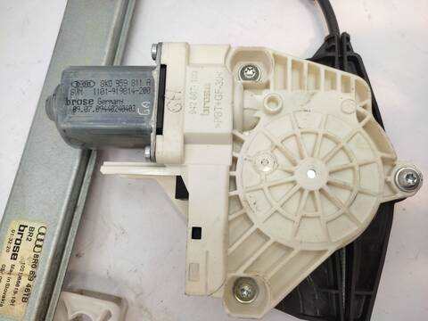 Foto 2ª: Elevalunas Manual Trasero Izquierdo Audi Q5 2.0 TFSI QUATTRO 211CV 155KW [CDNC] (2009)