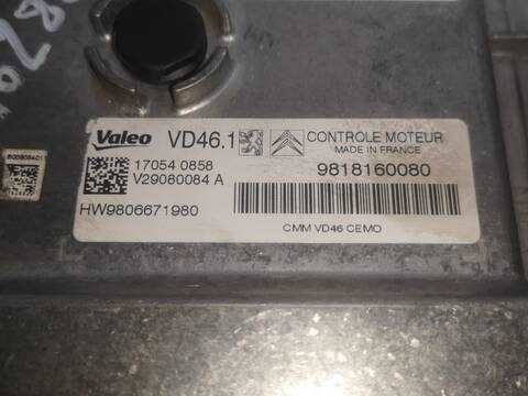 Foto 2ª: Centralita Motor ECU Peugeot 2008 HN01 (2017)