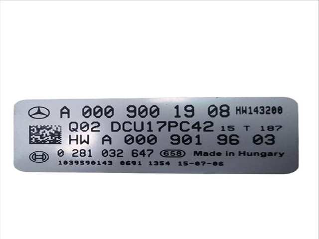 Foto 3ª: Centralita Motor ECU Mercedes Clase GLE 350 3.0 D 258CV 190KW AUT. W166) D 4-MATIC 166.024) (2015)
