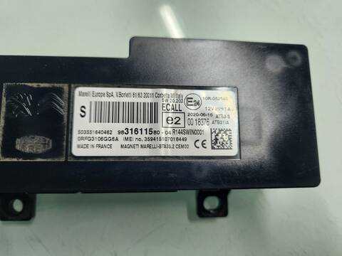 Foto 3ª: Centralita Motor ECU Citroen Berlingo SHINE M 131CV 96KW [YH01] (2020)