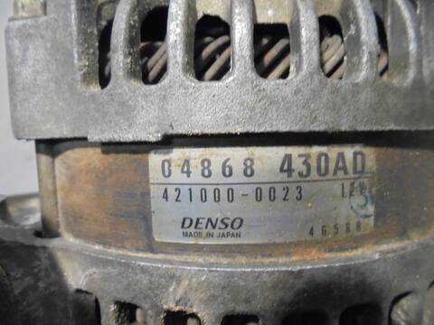 Foto 3ª: Alternador Chrysler Voyager 3.3 V6 CAT 174CV 128KW [G R O 3.3 L] (2003)