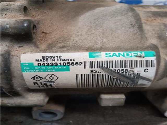 Foto 3ª: Compresor Aire Acondicionado Renault Kangoo 1.2 AUTHENTIQUE [1.2 LTR. - 55 KW 16V] [D4F 730]