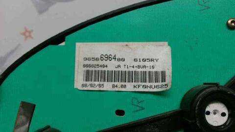 Foto 3ª: Cuadro de Instrumentos Peugeot 206 75CV 55KW (2006)