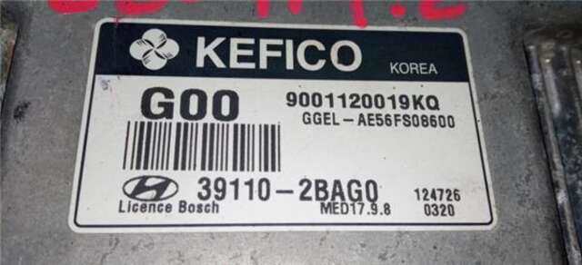Centralita Motor ECU Hyundai ix35 1.6 CLASSIC 2WD [1.6 LTR. - 99 KW CAT]