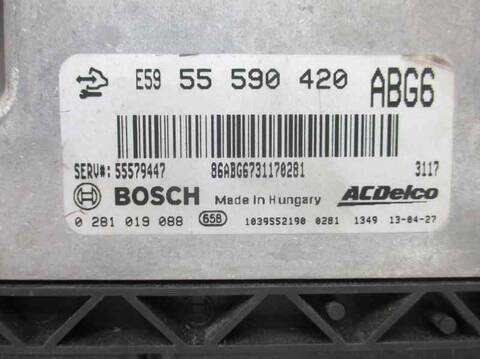 Foto 3ª: Centralita Motor ECU Opel Insignia BERLINA (2009)