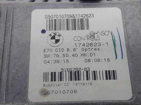 Foto 3ª: Pantalla Multifuncion Bmw X5 3.0 TD 235CV [306D3] (2006)