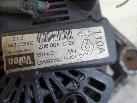Foto 3ª: Alternador Renault Megane 1.5 DCI 101CV 74KW FAMILIAR II RANCHERA FAMILIAR KM0/1_) [K9K 728] (2005)