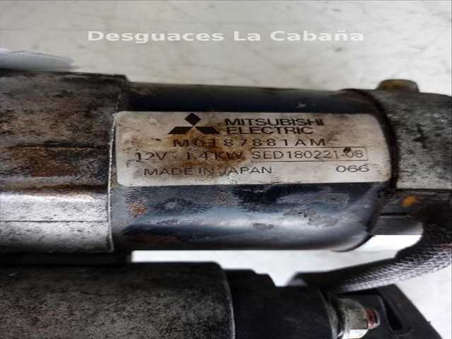 Foto 2ª: Motor de Arranque Nissan NV200 1.5 DCI M20 M20M) FAMILIAR FURGON [K9K 400] (2010)