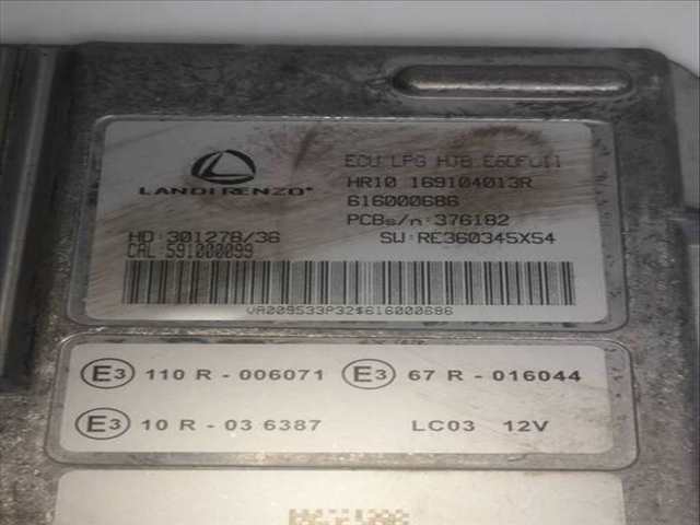 Foto 2ª: Centralita Motor ECU Renault Captur H4D480 (1950)