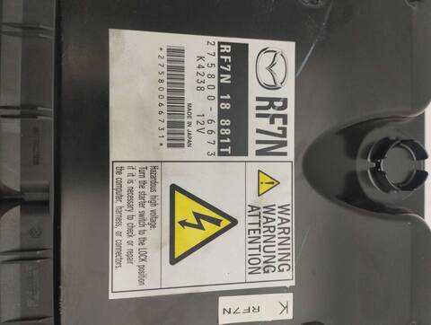 Foto 3ª: Centralita Motor ECU Mazda 5 2.0 TD CAT 110CV 81KW [RF5C] (2007)