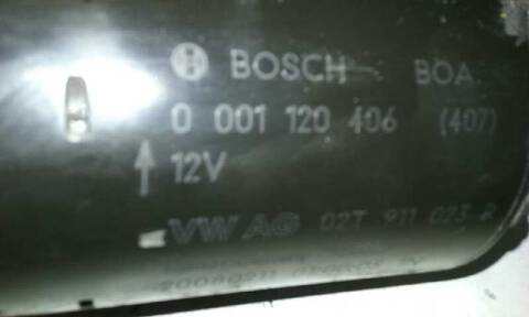 Foto 2ª: Motor de Arranque Seat Ibiza SPORT RIDER 105CV 77KW [BTS] (2008)