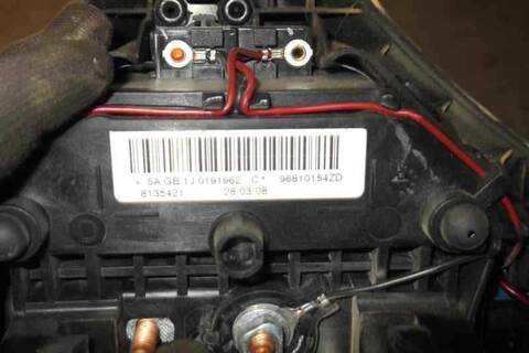 Foto 4ª: Airbag Delantero Izquierdo Peugeot 308 PREMIUM 109CV 80KW [9HZ] (2008)