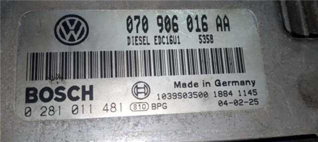 Centralita Motor ECU Volkswagen Touareg 5.0 TDI V10 [5.0 LTR. - 230 KW V10 TDI CAT (AYH)]
