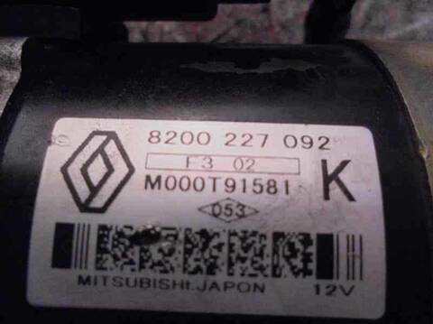 Foto 3ª: Motor de Arranque Renault Kangoo 1.5 DCI DIESEL 65CV 48KW [K9K A7] (2003)
