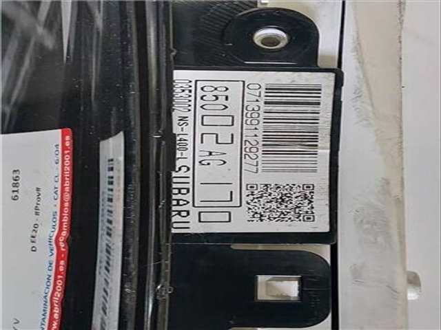 Foto 3ª: Cuadro de Instrumentos Subaru Legacy 2.0 D 150CV 110KW [D EE20] (2008)