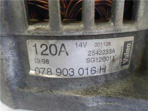 Foto 3ª: Alternador Audi A6 2.4 121KW) AVANT 165CV [AGA] (1999)