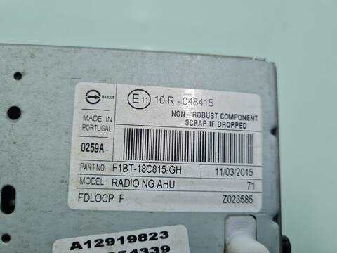 Foto 4ª: Sistema Audio Radio CD Ford Focus EDITION 116CV 85KW [T1DA] (2015)