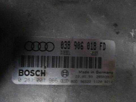 Foto 2ª: Centralita Motor ECU Audi A4 1.9 TDI QUATTRO BERLINA 110CV 81KW [AFN] (1999)
