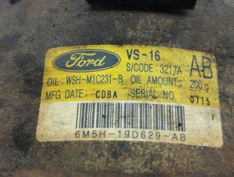 Foto 4ª: Compresor Aire Acondicionado Ford C Max AMBIENTE D) 125CV 92KW FOCUS CAP) [Q7DA] (2009)
