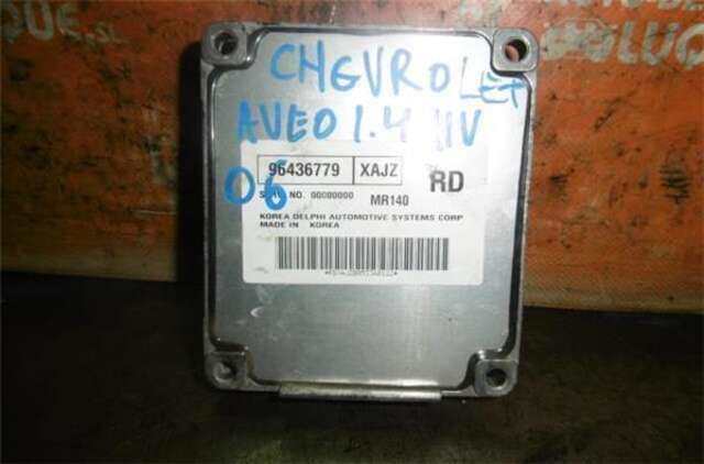 Foto 3ª: Centralita Motor ECU Chevrolet Aveo 1.4 LS [1.4 LTR. - 74 KW CAT] [F14D4]