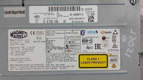 Foto 2ª: Sistema Audio Radio CD Mini Mini COOPER S 192CV 141KW [B48A20M0] (2017)