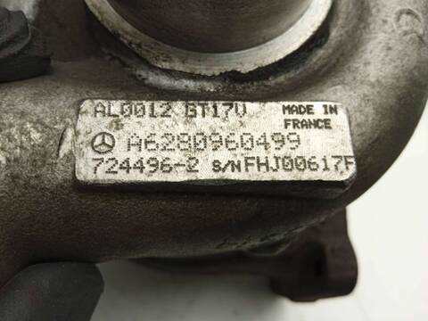 Foto 2ª: Turbocompresor Mercedes Clase ML 320 4.0 CDI 32V CAT W163) (2003)