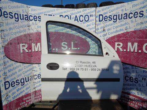 Puerta Delantera Derecha Opel Combo 1.3 16V CDTI CAT Z 13 DT - LN9) 69CV 51KW