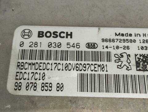 Foto 3ª: Centralita Motor ECU Citroen C4 1.6 HDI FAP 92CV 68KW [9H06] (2015)