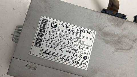 Foto 2ª: Centralita Check Control Bmw Serie 1 114 DIESEL [M47N204D4] (2006)