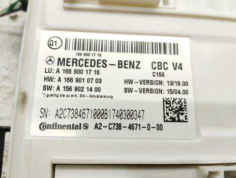Foto 2ª: Caja Reles Fusibles Mercedes Clase G 230 GLE 350 D 4MATIC 258CV 190KW [642826] (2017)