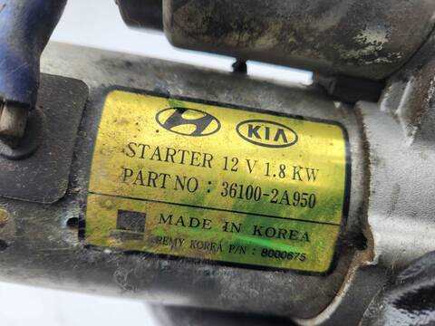 Foto 2ª: Motor de Arranque Hyundai i30 KLASS 95CV 70KW [D4FB] (2017)