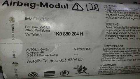 Foto 2ª: Airbag Delantero Derecho Volkswagen Golf HIGHLINE 4MOTION BERLINA 140CV 103KW [BKD] (2005)