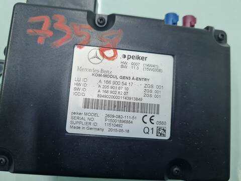 Foto 2ª: Centralita Motor ECU Mercedes Clase C 160 CLA 200 CDI 117.308) 136CV 100KW [651930] (2015)
