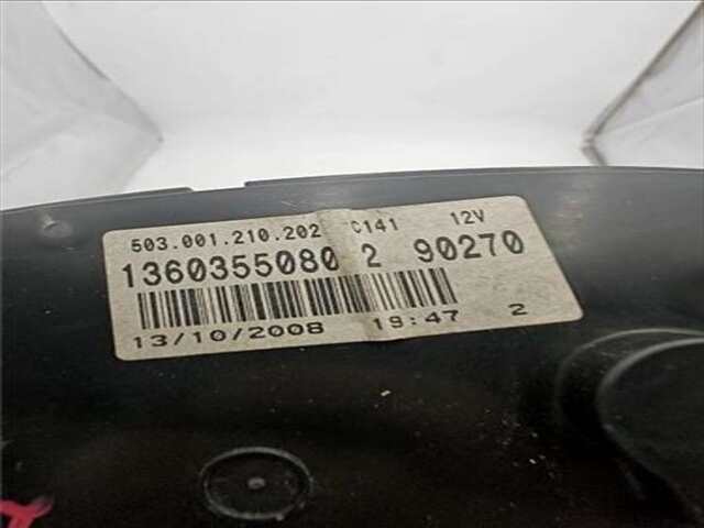 Cuadro de Instrumentos Fiat Ducato 2.2 100 (RS 3000 MM) [2.2 LTR. - 74 KW JTD CAT]
