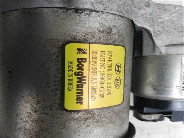 Foto 3ª: Motor de Arranque Hyundai i30 G4LK (2019)