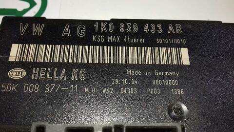 Foto 2ª: Centralita Motor ECU Volkswagen Golf HIGHLINE 4MOTION BERLINA 140CV 103KW [BKD] (2005)