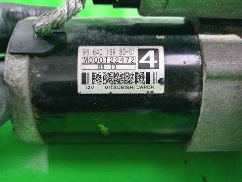Foto 3ª: Motor de Arranque Citroen C4 1.6 16V HDI BERLINA 90CV 66KW [9HXDV6ATED4] (2008)