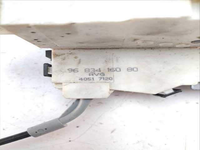 Foto 3ª: Cerradura Puerta Delantera Derecha Citroen Berlingo 1.6 FURGONETA (2008)