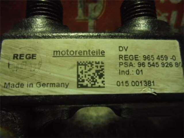 Foto 2ª: Rampa Inyectora Peugeot 307 1.6 HDI [9HX (DV6ATED4)]