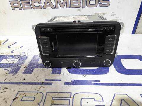 Sistema Audio Radio CD Skoda Spaceback 1.6 TDI 90CV