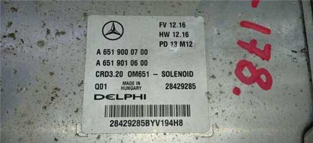Centralita Motor ECU Mercedes Sprinter 210 CDI