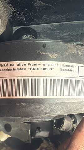 Foto 2ª: Motor Completo Volkswagen Caddy 1.9 D [D/BSU] (2007)