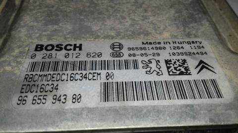 Foto 3ª: Centralita Motor ECU Citroen Berlingo FIRST COMBI 1 6 HDI 75 X 75CV 55KW [9HW] (2008)