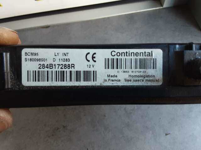 Foto 2ª: Centralita Confort BSI Renault Megane 1.5 DCI 0CV III SPORT TOURER KZ DESDE 05/2009 [K9K 836] (2011)