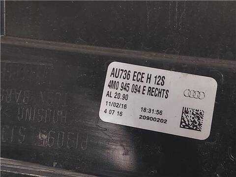 Foto 3ª: Piloto Trasero Derecho Audi Q7 3.0 TDI QUATTRO 272CV 200KW [CRT] (2016)