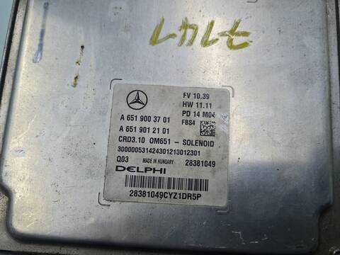Foto 3ª: Centralita Motor ECU Mercedes Clase E 180 250 CDI BLUEEFFICIENCY 212.003) 204CV 150KW [651924] (2014)