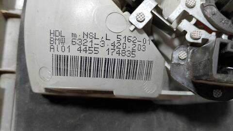 Foto 3ª: Piloto Portón Izquierdo Bmw X3 2.0D 150CV 110KW [M47N204D4] (2005)