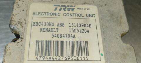 Foto 4ª: Abs Renault Master L2H2 CAJA CERRADA TECHO ELEVADO 3 3 TO 114CV 84KW [G9UA7] (2006)